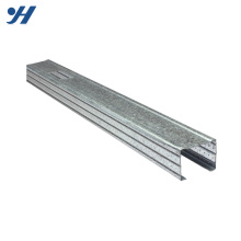 Cold Bending Steel Structure Galvanized Mild Steel C Channel Metal Stud Sizes